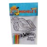 Regalini Fine Festa Hot Wheels – Kit da Colorare Personalizzato con Nome ed Età | Matite Incluse, Idea Compleanno Bambini