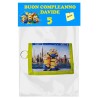 Portafoglio Minions Personalizzato Nome ed Età: Portamonete e Gancio – Kit Festa