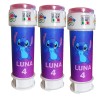 Regalini Fine Festa Stitch Personalizzati con Nome ed Età – Bolle di Sapone Personalizzate Compleanno Gadget Party Tema Stitch