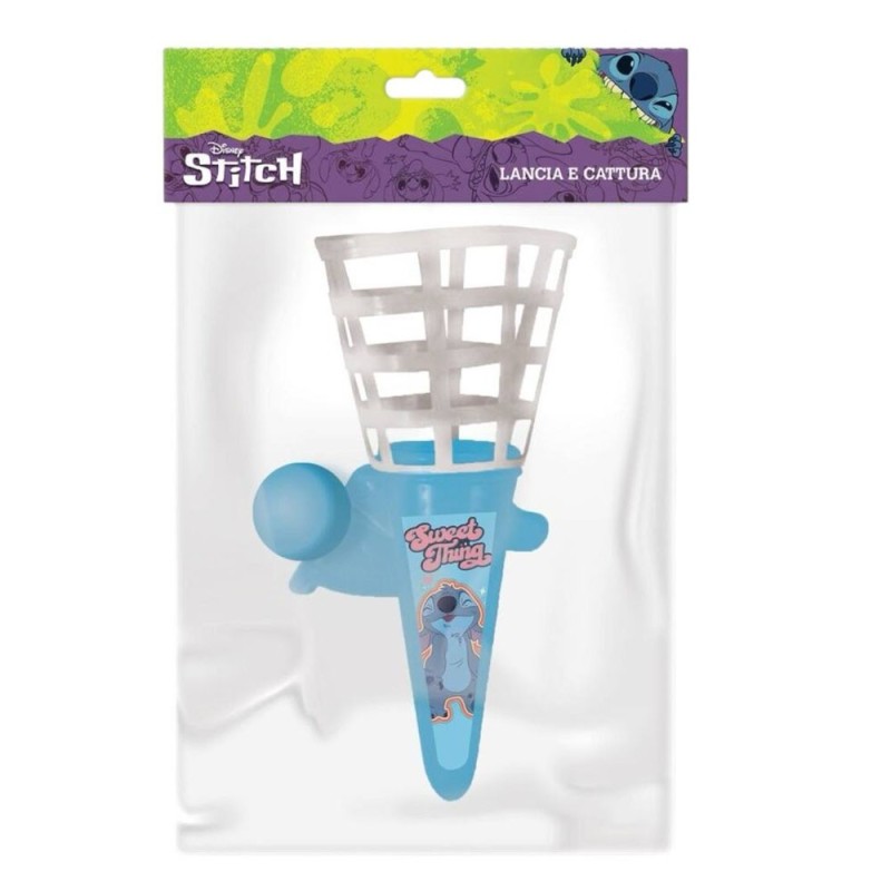 Gioco Lancia e Cattura Stitch – Set con Pallina | Gioco Attivo per Bambini, Gadget Festa e Tempo Libero