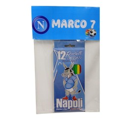 Regalini Fine Festa Napoli – Set 12 Pastelli Laccati “Napoli” con Confezione Personalizzata | Gadget Compleanno Bambini