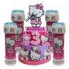 Kit Festa Hello Kitty Essential – Torta Scenografica 3D Personalizzata + 12 Bolle di Sapone