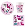 Kit Festa Hello Kitty FULL – Torta 70cm, Coordinato e Bolle
