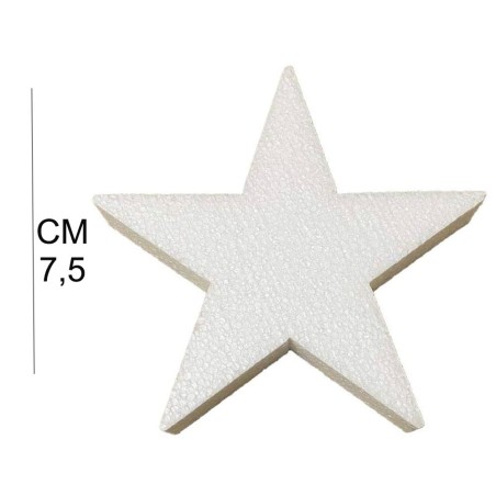 Base Stella in Polistirolo Professionale per Cake Design – Dummy Cake Alta Densità (H 7,5cm) – Varie Dimensioni