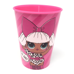 Bicchiere Plastica Lol Surprise Disney 260 ml Scuole e tempo libero Bambina