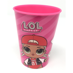 Bicchiere Plastica Lol Surprise Disney 260 ml Scuole e tempo libero Bambina