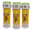 Bolle di Sapone Curioso come George Personalizzate – Nome ed Età