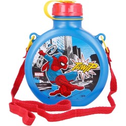 Borraccia Spiderman con Cordino e Tappo di Sicurezza – 670 ml