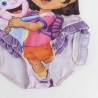 Costume Mare Dora l'Esploratrice Intero con Volant – Rosa Glitter – 5 Anni