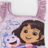 Costume Mare Dora l'Esploratrice Intero con Volant – Rosa Glitter – 5 Anni