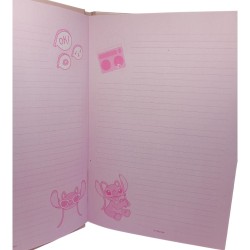 Diario Segreto Stitch & Angel – Con Lucchetto e Chiavi – 22x15 cm