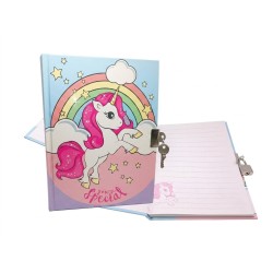 Diario Segreto Unicorno "You're Special" – Set con Lucchetto e Chiavi – 18x13 cm