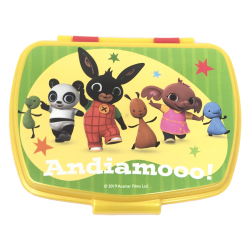 Portapranzo Contenitore Bing il Coniglietto & Friends - Porta Merenda per Scuola e Tempo Libero, 17x14x6 cm