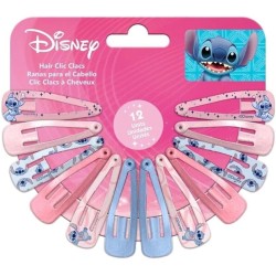 Set 12 Mollette per Capelli Stitch Disney – Clic Clac Assortite
