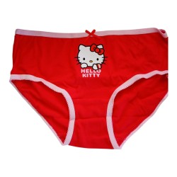 Set 5 Slip Hello Kitty Bambina 6-8 Anni 116-128 cm Cotone con Pochette Omaggio
