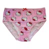 Set 5 Slip Hello Kitty Bambina 6-8 Anni 116-128 cm Cotone con Pochette Omaggio