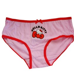 Set 5 Slip Hello Kitty Bambina 6-8 Anni 116-128 cm Cotone con Pochette Omaggio