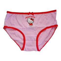 Set 5 Slip Hello Kitty Bambina 6-8 Anni 116-128 cm Cotone con Pochette Omaggio