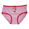 Set 5 Slip Hello Kitty Bambina 6-8 Anni 116-128 cm Cotone con Pochette Omaggio