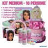 Kit Festa Barbie FULL – Torta 70cm, Coordinato e Bolle