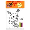 Kit Colorare Bing & Friends Personalizzato – Regalini Fine Festa con Nome e Età – Gadget Compleanno