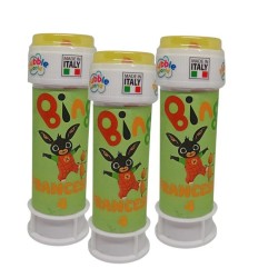 Kit Festa Bing & Friends Essential – Torta Scenografica 3D Personalizzata + 12 Bolle di Sapone