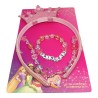 Set Gioielli Disney Princess – Cerchietto con Corona, Collana con ciondolo e Braccialetto