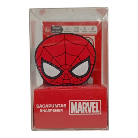 Temperamatite Spiderman Marvel – Accessorio Scolastico 3D in Gomma per Bambini e Collezionisti