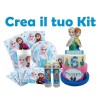 Kit Festa Frozen FULL – Torta 70cm, Coordinato e Bolle Personalizzate
