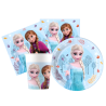 Kit Festa Frozen FULL – Torta 70cm, Coordinato e Bolle Personalizzate