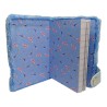 Mini Diario Stitch in Peluche con Moschettone 11x8 cm – Blocco Appunti Gadget Disney