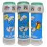 Bolle di Sapone Puffi Personalizzate - Nome e Età - Kit Fine Festa