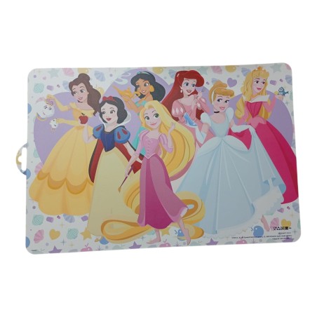 Tovaglietta Americana Disney Princess in PVC – 40x30 cm – Tovaglietta Colazione Bambini Lavabile