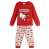Pigiama Lungo Hello Kitty per Bambina – Completo Notte 8 Anni – Morbido Cotone e Poliestere