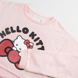 Set Hello Kitty Bambina – Felpa e Leggings in Cotone Spazzolato – Taglia 8 Anni