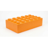 Mattoncini in Polistirolo 30x40 modello LEGO – Decorazione Creativa per Compleanni, Nascite e Battesimi