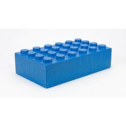 Mattoncini in Polistirolo 30x40 modello LEGO – Decorazione Creativa per Compleanni, Nascite e Battesimi