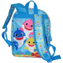 Zaino Asilo Medio Baby Shark 30 cm – Zainetto Scuola e Tempo Libero con Doppia Zip