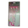 Set 3 Matite con Gomma Sagomata Unicorno a Cuore – Regalino Fine Festa Compleanno Bambina