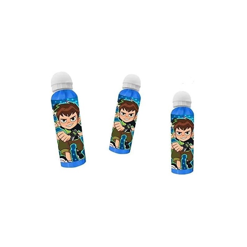 BORRACCIA IN ALLUMINIO BEN10 MARVEL CON BECCUCCIO E COPERCHIO 500 ML