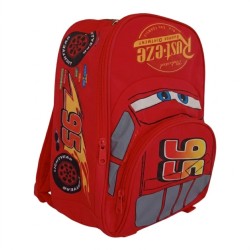 Zaino Asilo Disney Cars Saetta McQueen 30 cm – Zainetto Bambino per Scuola Materna e Tempo Libero