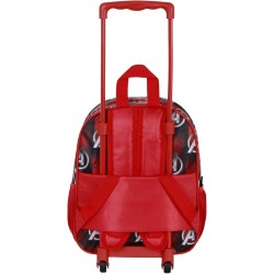 Avengers Zainetto Trolley 3D con Ruote Piccolo – Zaino Scuola Materna e Viaggio Bambino 26x34 cm