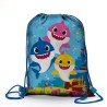 Sacca Zainetto Baby Shark per Bambini – Sacca Coulisse Porta Scarpe e Cambio per Asilo, Palestra e Tempo Libero