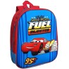 Kit Asilo Disney Cars Saetta McQueen – Set Scuola 6 Pezzi con Zaino 3D, Piatti, Posate, Tovaglietta e Bicchiere con Cannuccia