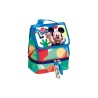Set Pappa Asilo Topolino Disney – 5 Pezzi: Borsa Termica, Piattino, Bicchiere, Posate e Tovaglietta
