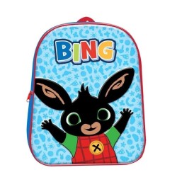 Set Scuola Asilo Bing Bunny 5 Pezzi – Zaino 3D, Borraccia Alluminio, Posate, Tovaglietta e Bicchiere