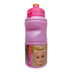 Kit Regalo Barbie Borraccia Sport 400ml + Gioco ad Acqua Anelli Bimba Estate Scuola