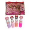Set Cancelleria Minnie Mouse – 4 Mini Evidenziatori 3D e Gomma in Pochette Glitter