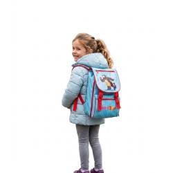 Zaino Scuola Estensibile Masha e Orso – Leggero, Colorato e Resistente 38 cm