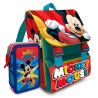 Kit Scuola Topolino Disney – Zaino Estensibile Comfort e Astuccio 3D Completo (43 Pezzi)